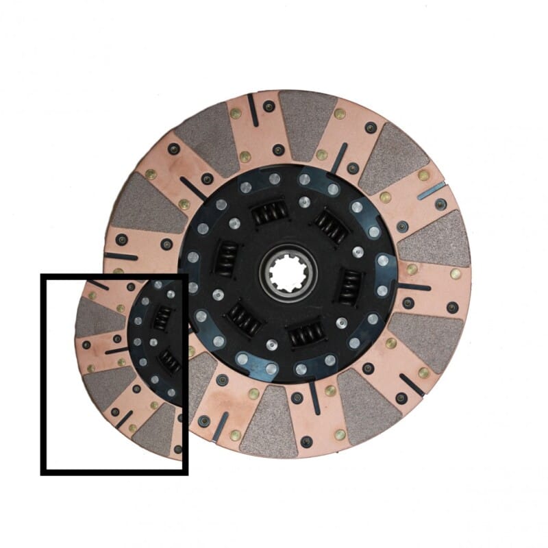 McLeod Racing — McLeod Disc 15-16 Ford EcoBoost Mustang 600 Series Ceramic Clutch Disc
Disc