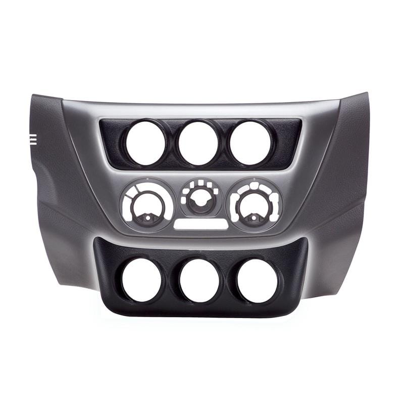 AutoMeter — GAUGE MOUNT, DASH CONSOLE UPPER, TRIPLE, 2 1/16", MITSUBISHI EVO 8 03-07
