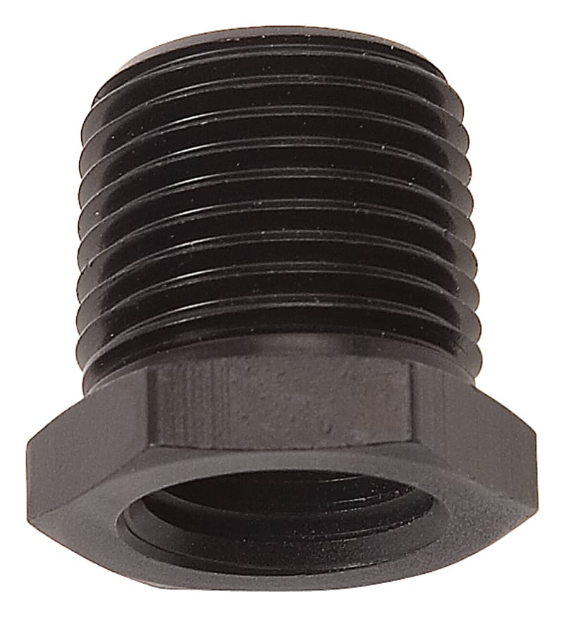 Russell — Russell Performance 3/8in Male to 1/4in Female Pipe Bushing Reducer (Black)
Adapter Fitting