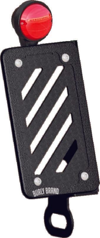 Burly Brand — Burly Brand Side Mount Tail Light/License Plate