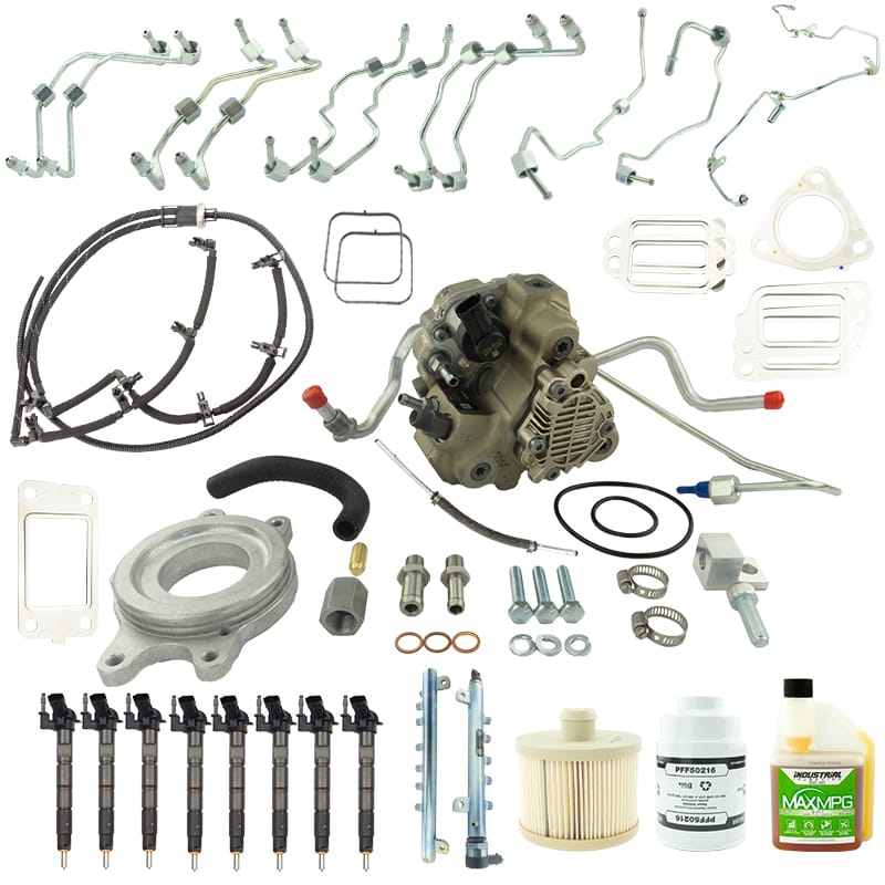 Industrial Injection — Industrial Injection 11-16 Duramax 6.6L LML Bosch Disaster Kit w/Emissions Intact CP3 Conversion Kit