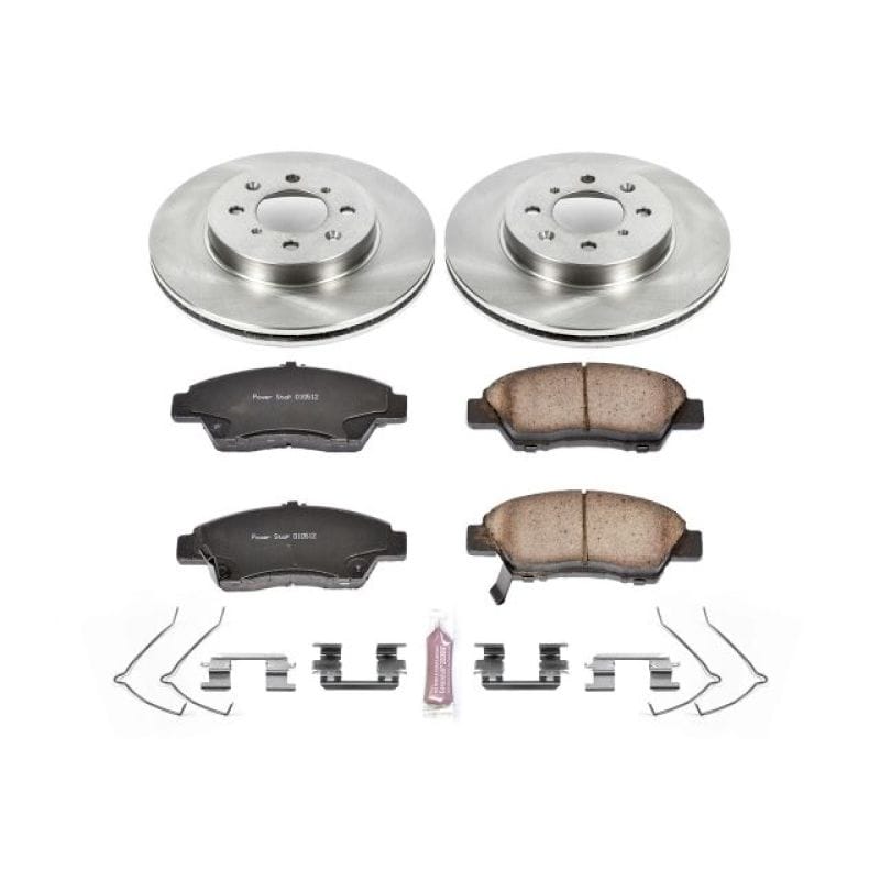 PowerStop — Power Stop 09-14 Honda Fit Front Autospecialty Brake Kit