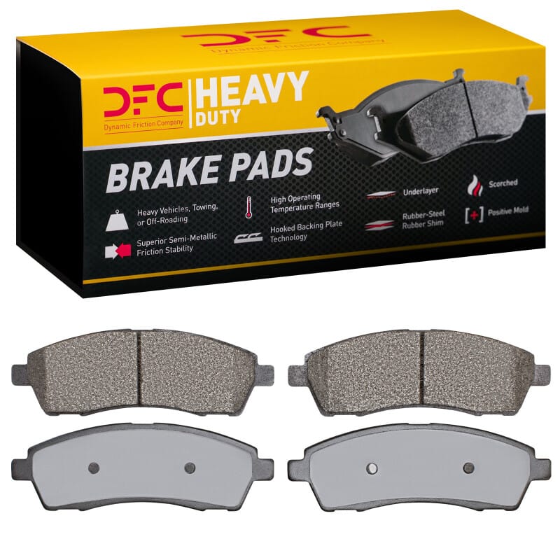DFC — DFC 99-05 Ford F-350 Super Duty 4WD Rear Heavy Duty Pads - Semi Metallic
DFC Brake Pad Set