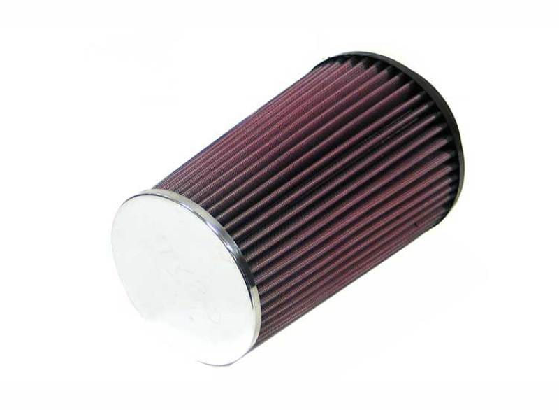 K&N Engineering — K&N Universal Chrome Filter 4 inch FLG / 5 3/8 inch Bottom / 4 1/2 inch Top / 8 inch Height
Clamp-on Air Filter