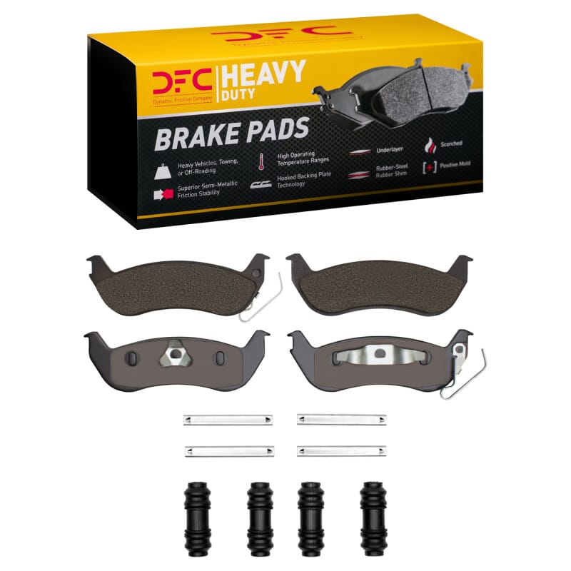 DFC — DFC 03-11 Ford Crown Victoria Rear Heavy Duty Pads and Hardware Kit
DFC Brake Pad Set