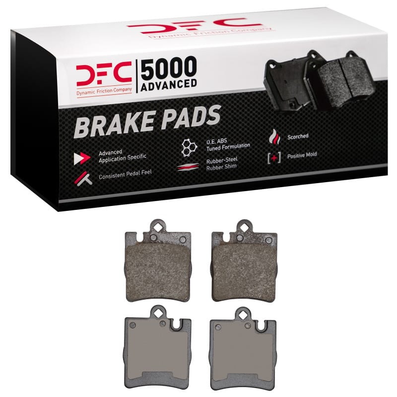 DFC — DFC 96-11 Mercedes-Benz E300 Rear 5000 Advanced Low Metallic Brake Pads
DFC Brake Pad Set