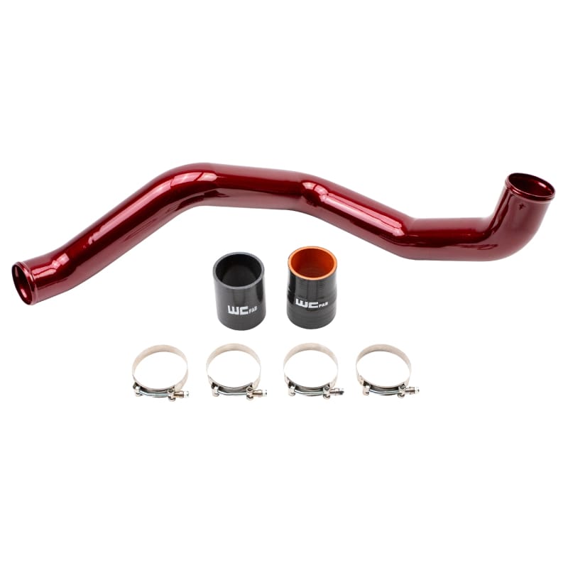 Wehrli — Wehrli 20-24 Chevrolet 6.6L L5P Duramax Driver Side 3in Intercooler Pipe - WCFab Red
D IC Pipe 20-25 RED