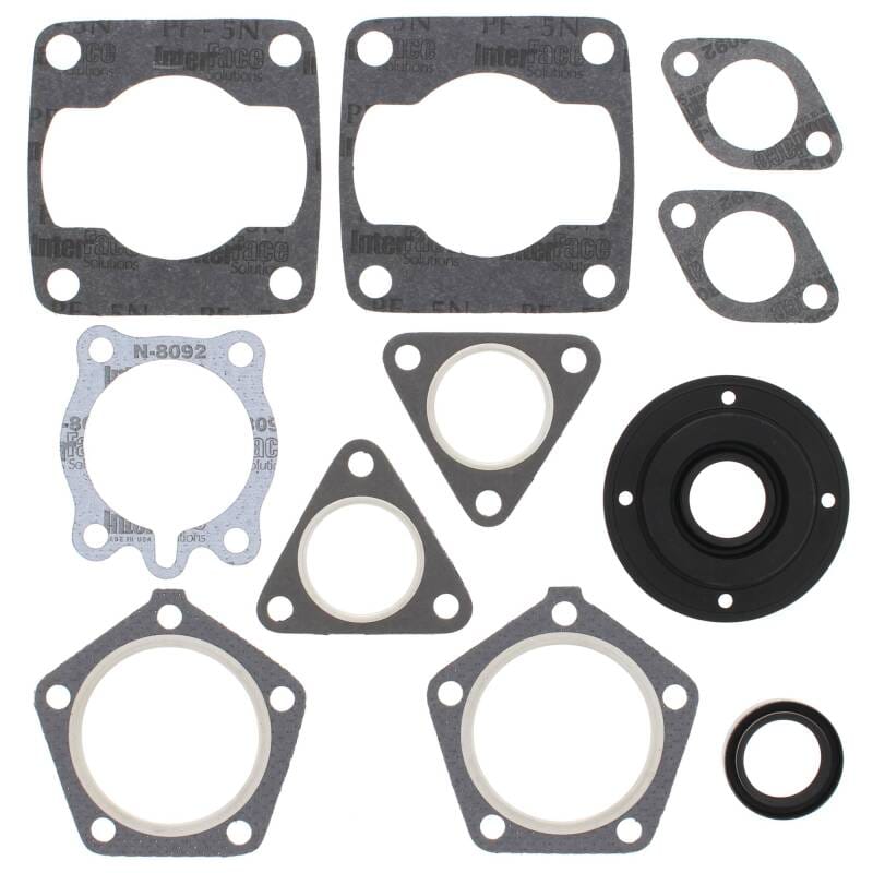 Vertex Pistons — Vertex Gaskets 78-79 Polaris Apollo/Cobra Complete Gasket Kit w/ Oil Seals