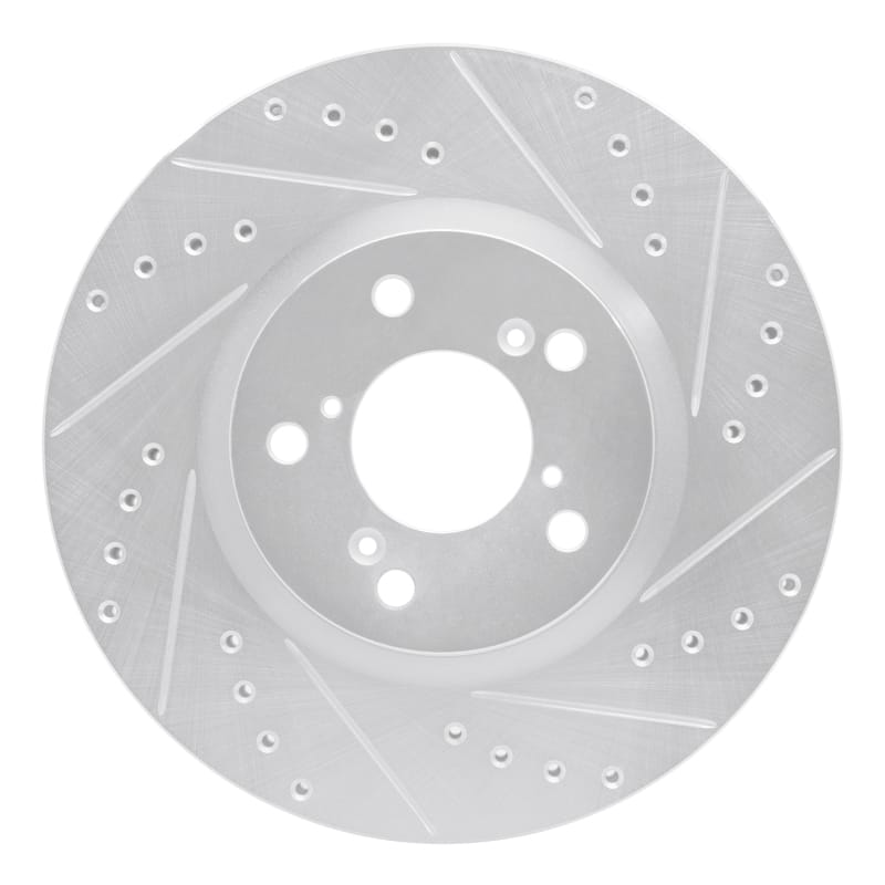 R1 Concepts — R1 06-14 Honda Ridgeline Front Right Drilled & Slotted Silver Brake Rotor
R1 Brake Rotor Drill