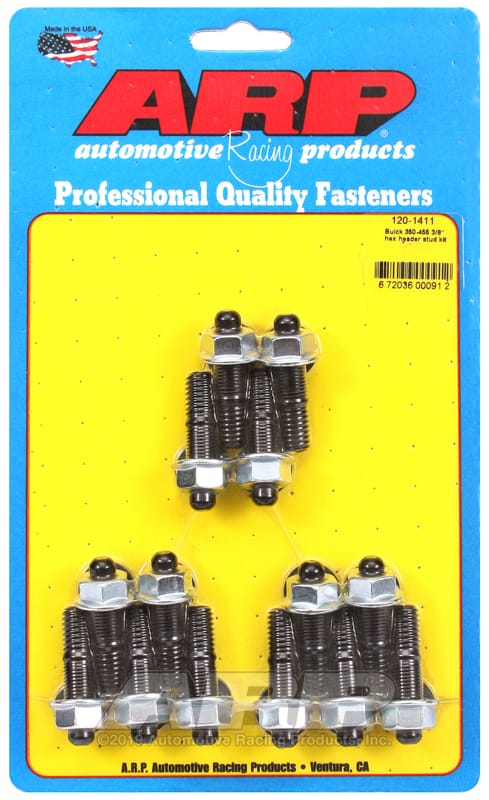 ARP — ARP Buick 350-455 3/8in hex header stud kit