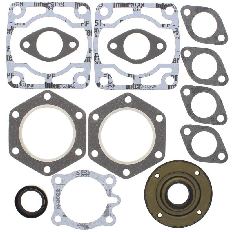Vertex Pistons — Vertex Gaskets 70-74 Polaris Charger/Charger SS/TX Complete Gasket Kit w/ Oil Seals