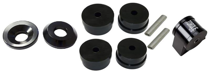 Torque Solution — Torque Solution Side/Rear Mount Inserts & Billet Front Engine Mount Combo: Mitsubishi Evo X 08-14