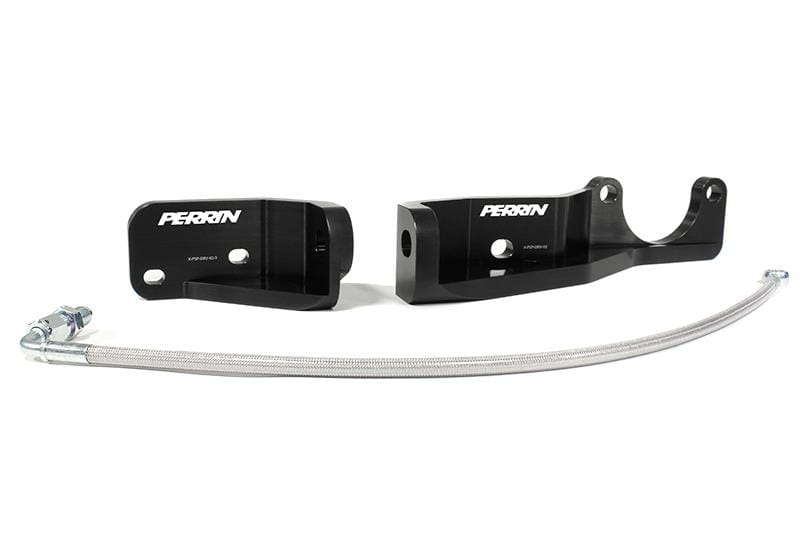 Perrin Performance — PERRIN 15-21 Subaru Impreza/WRX/STI Pitch Stop Mount & Firewall Brace - Black