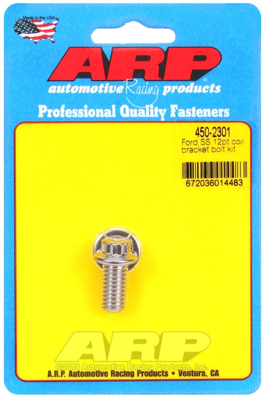 ARP — ARP Ford SS 12pt Coil Bracket Bolt Kit