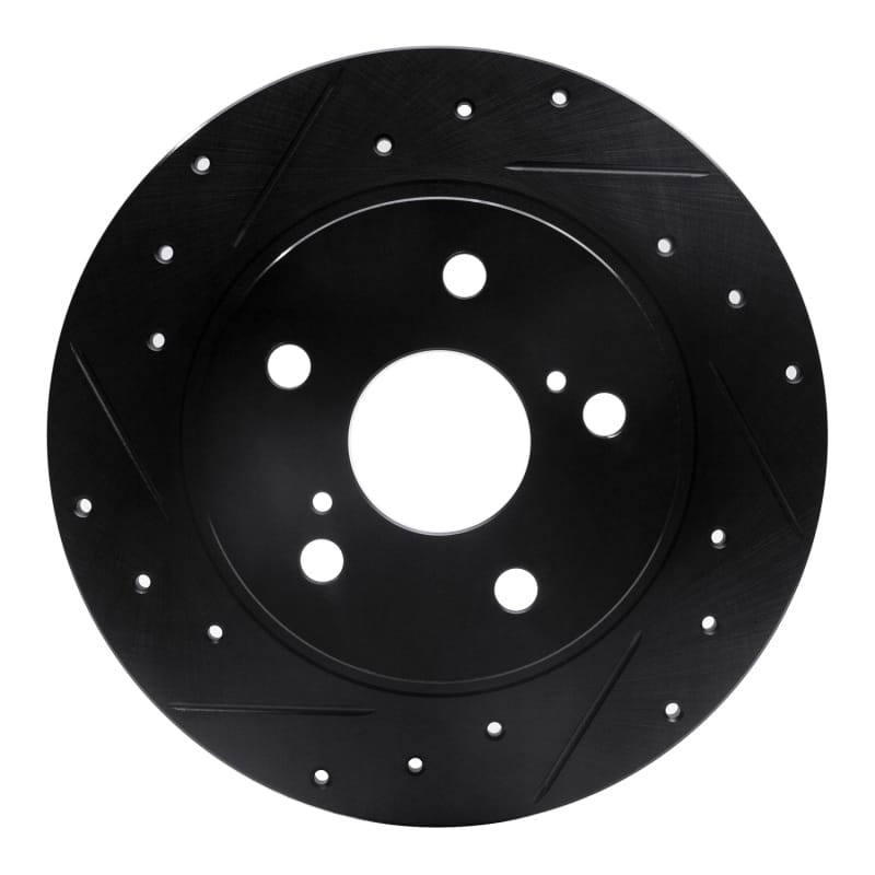 R1 Concepts — R1 11-16 Scion TC Rear Left Drilled & Slotted Black Brake Rotor
R1 Brake Rotor Drill