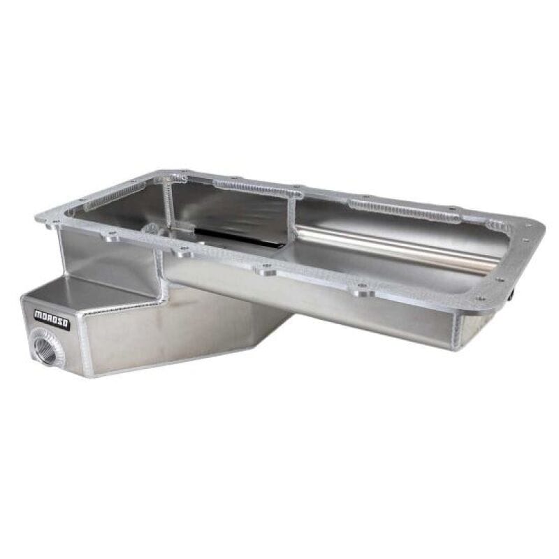 Moroso — Moroso Ford Coyote External Wet Sump Single -16AN Pickup Aluminum Oil Pan