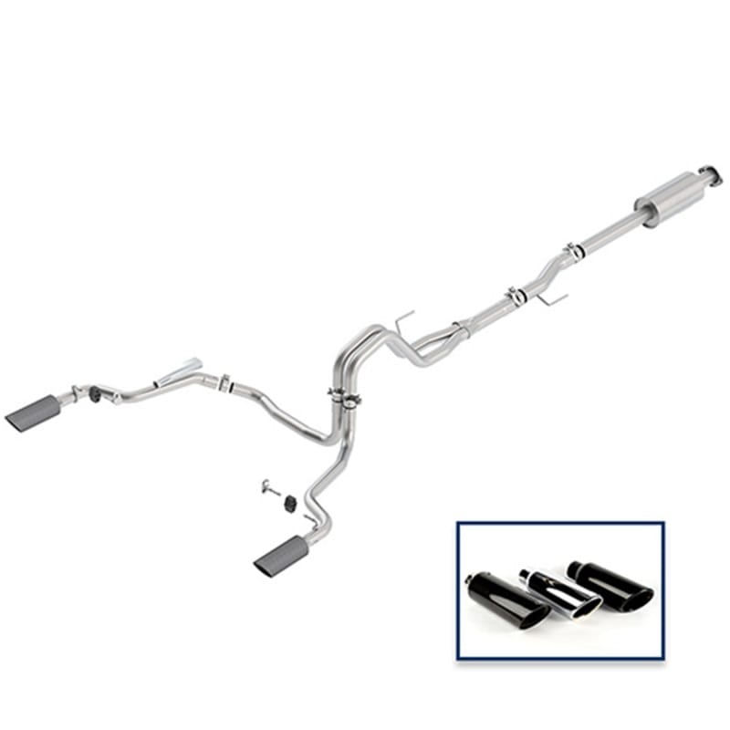 Ford Racing — Ford Racing 15-18 F-150 5.0L Cat-Back Extreme Exhaust System Rear Exit w/ Carbon Fiber Tips
Exhaust System Kit