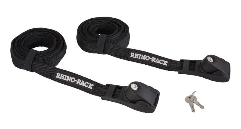 Rhino-Rack — Rhino-Rack Rapid Tie Down Straps - 2.5m/8ft - Pair - Black
Tie Down Strap