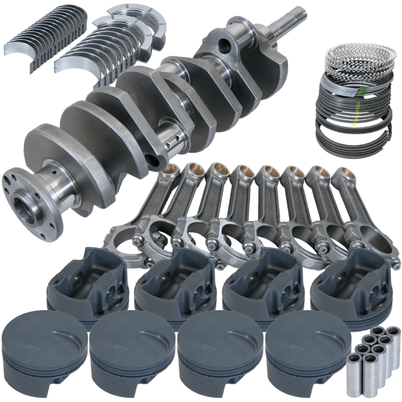 Eagle — Eagle Ford 429/460 4.300in Crank 6.800in I-Beam Rods -3cc Flat Top 4.440in Pistons Rotating Assembly
Street & Strip Assy