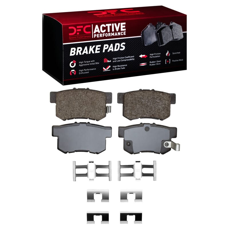 DFC — DFC 91-12 Acura TL Rear Active Performance Pads and Hardware Kit
DFC Brake Pad Set