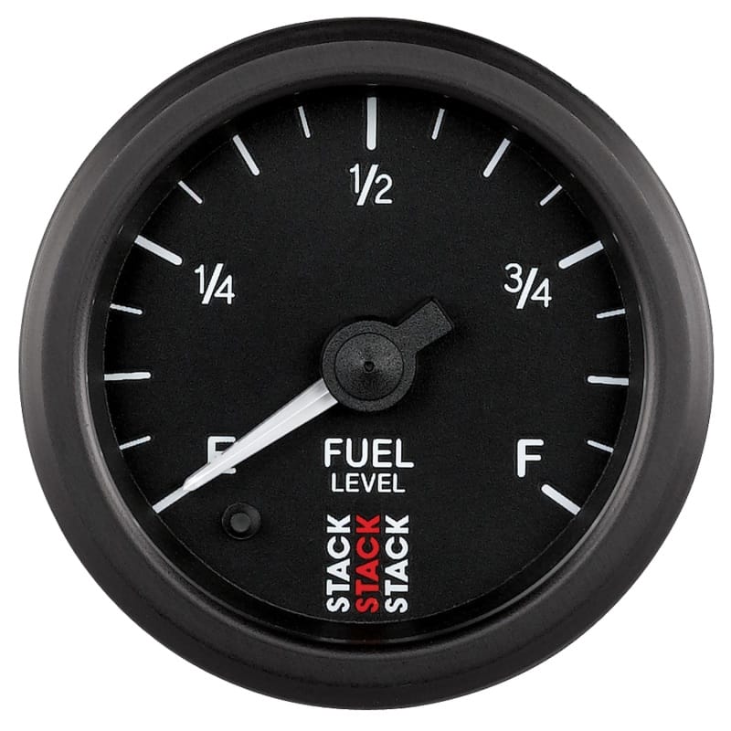 AutoMeter — Autometer Stack Instruments 52mm 0-280 Ohm Programmable Pro Stepper Motor Fuel Level Gauge - Black
Ga Fuel Stpr Bk Univ
