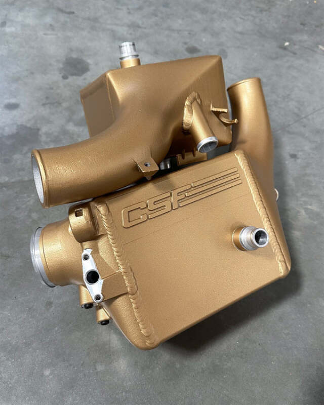 CSF — CSF 2025+ BMW G90 M5 / G99 M5 Touring Charge Air Cooler - Poly Gold Satin