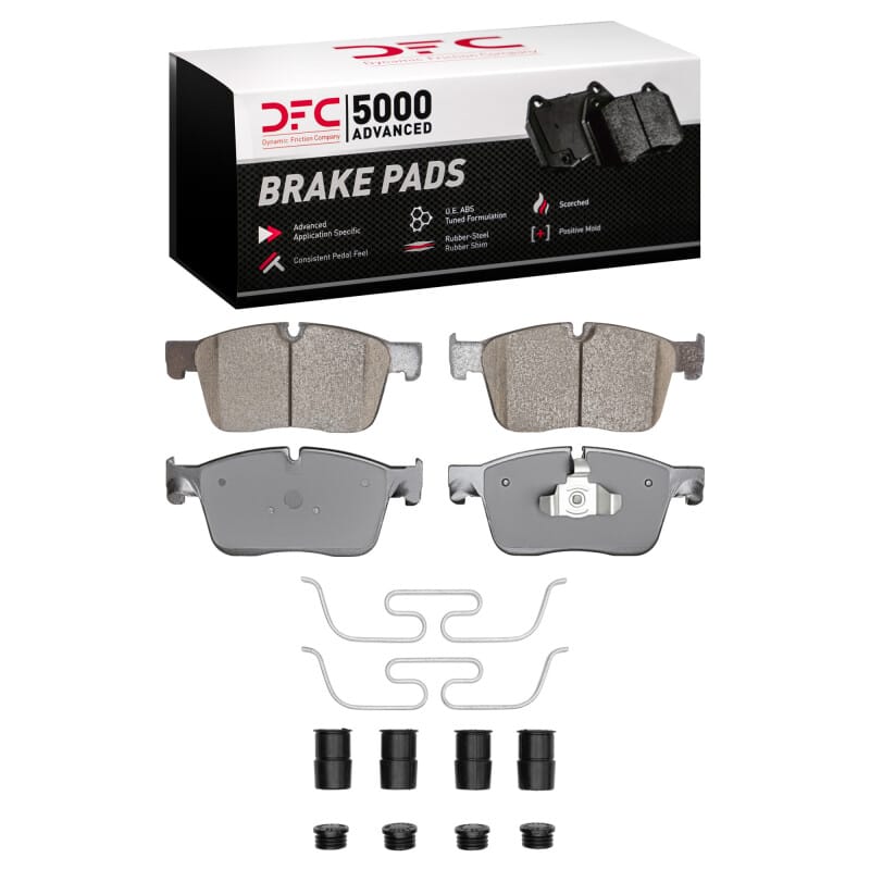 DFC — DFC 16-25 Jaguar F-Pace Front 5000 Advanced Ceramic Brake Pads and Hardware Kit
DFC Brake Pad Set