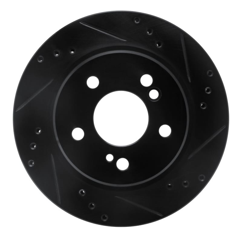 R1 Concepts — R1 92-94 Mercedes-Benz 500E Rear Right Drilled & Slotted Black Brake Rotor
R1 Brake Rotor Drill