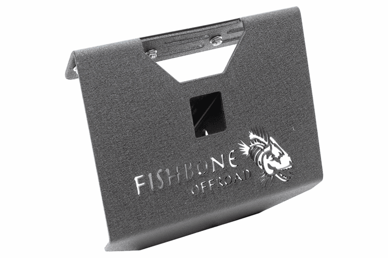 Fishbone Offroad — Fishbone Offroad 2In Receiver Hitch Mounted Step - Black Powdercoat Steel