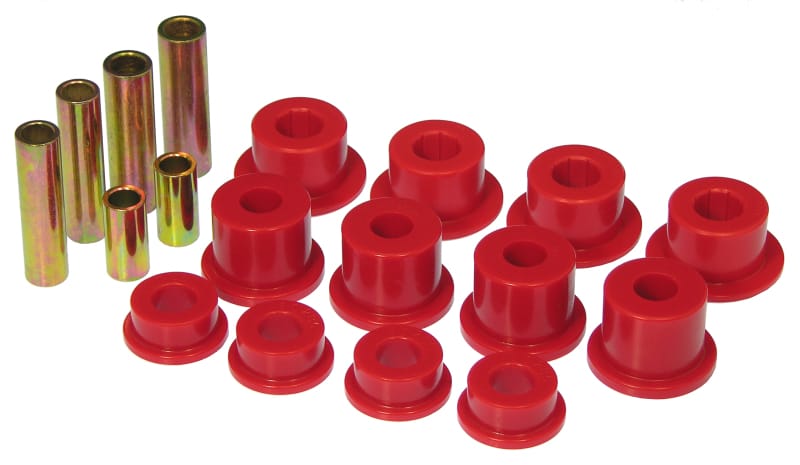 Prothane — Prothane 92-97 Ford F450 2wd Front Leaf Spring Bushings - Red
SPRING/SHACKLE BUSH