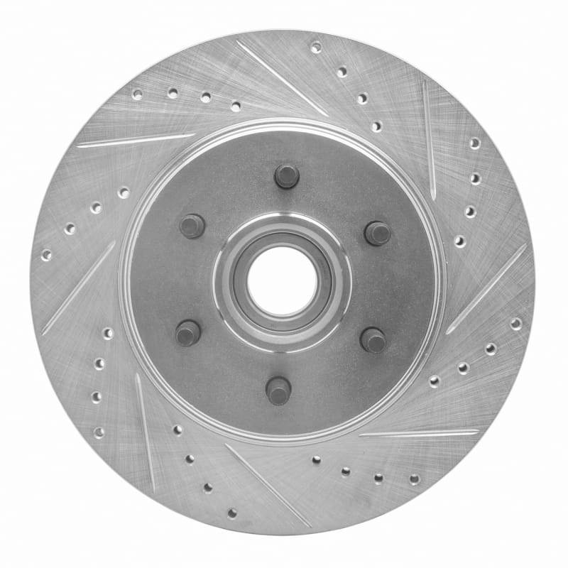 R1 Concepts — R1 04-08 Ford F-150 RWD Front Right Drilled & Slotted Silver Brake Rotor
R1 Brake Rotor Drill
