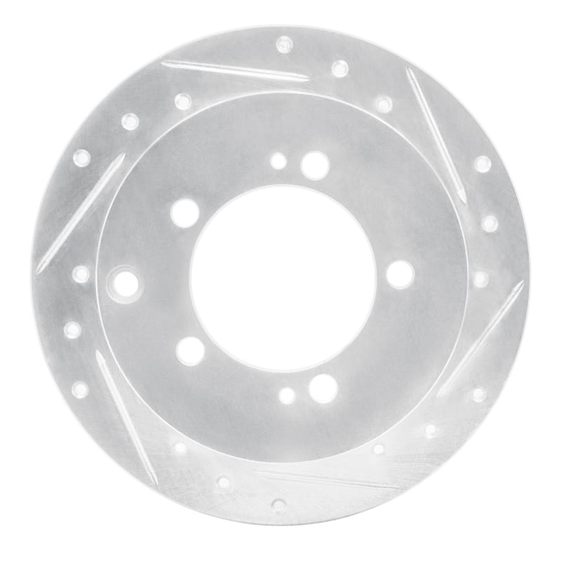 R1 Concepts — R1 94-07 Chrysler SEBRING Rear Right Drilled & Slotted Silver Brake Rotor
R1 Brake Rotor Drill
