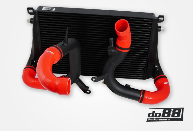 do88 — do88 VAG 2.0T EA888 Gen4 (300+hp) BigPack Intercooler Kit w/Red Hoses