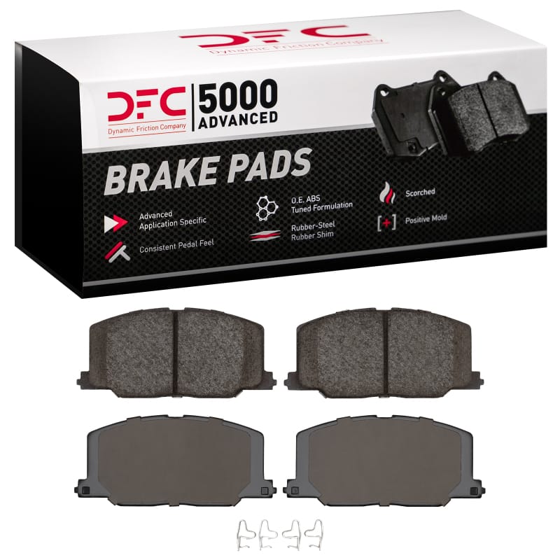 DFC — DFC 87-93 Lexus ES250 Front 5000 Advanced Ceramic Brake Pads
DFC Brake Pad Set