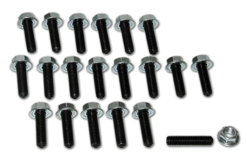 Moroso — Moroso Toyota 2TC/3TC/2TG/3TG Oil Pan Stud Kit - 8mm - Steel - Set of 20