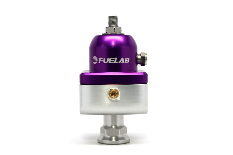 Fuelab — Fuelab 555 Carb Adjustable FPR Blocking 4-12 PSI (1) -8AN In (2) -8AN Out - Purple
Fuel Pressure Reg