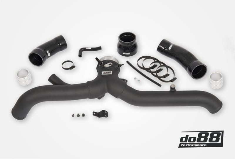do88 — do88 01-05 Porsche 911 Turbo/Turbo S/X50/GT2 (996) Y-Pipe for OEM Intercooler