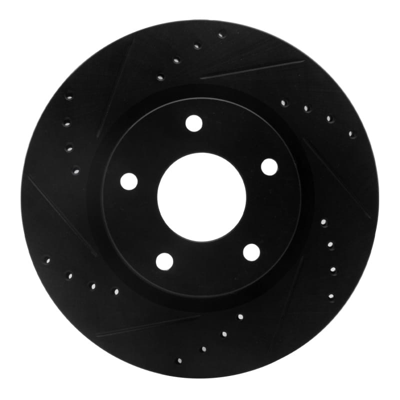 R1 Concepts — R1 13-19 Nissan SENTRA Front Left Drilled & Slotted Black Brake Rotor
R1 Brake Rotor Drill