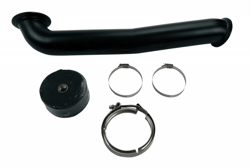 Wehrli — Wehrli GMC/Chevrolet LLY/LBZ/LMM Duramax 6.6L w S400 Single Turbo 3in Down Pipe - Black
DwnPipe LLY-LML S400