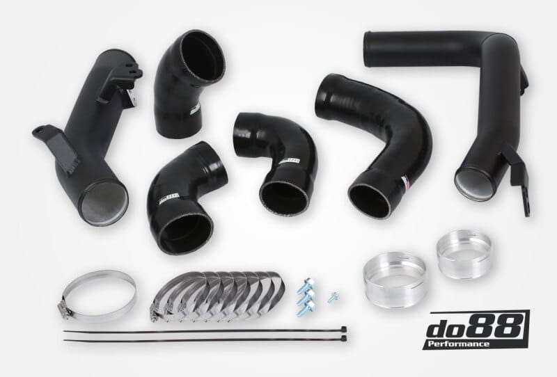 do88 — do88 Volvo S60 V60 XC60 V90 S90 XC90 SPA Pressure Pipes T8 Petrol do88 Intercooler Black Hoses