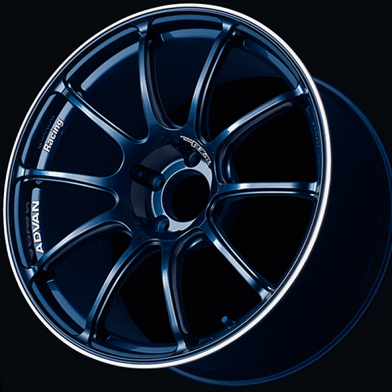 Advan — Advan RZII 18x7.5 / +50 Offset / 5x100 / 63mm Bore / Racing Indigo Blue and Ring