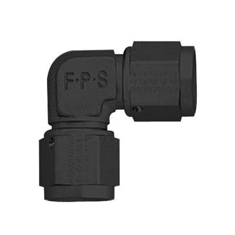 Fragola — Fragola -10AN Female Coupler Tube Style - Black