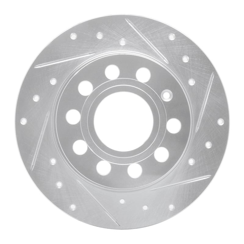 R1 Concepts — R1 10-19 Audi A3 Rear Right Drilled & Slotted Silver Brake Rotor
R1 Brake Rotor Drill
