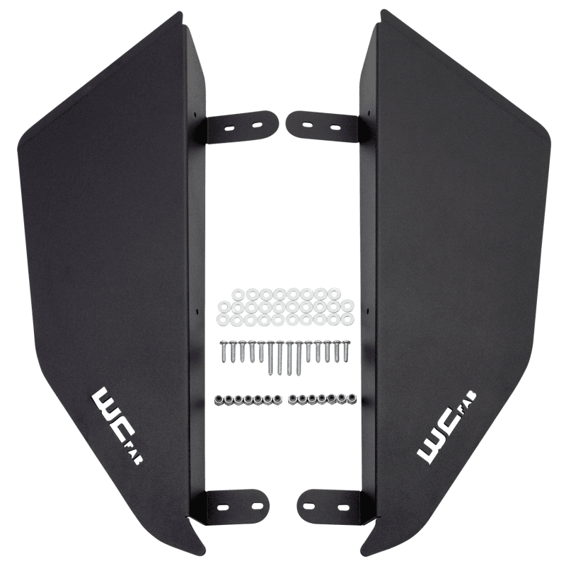 Wehrli — Wehrli 2019+ Honda Talon 1000X/R Front Lower Door Kit - Fine Texture Black