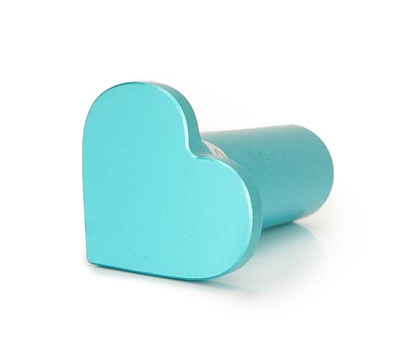 NRG — NRG Heart Shape Drift Button Toyota 86/Subaru WRX/STI/Mazda - Teal