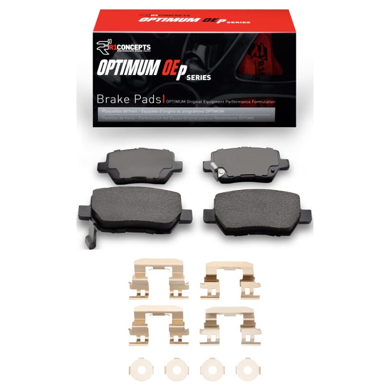 R1 Concepts — R1 05-12 Acura RL Rear Optimum OE Pads & Hardware Kit
R1 Optimum Oe Pads a