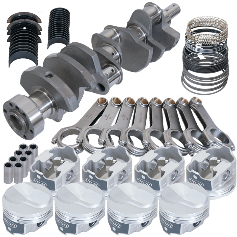 Eagle — Eagle Chevy 454 4.000in Crank 6.135in H-Beam 18.3cc Dome 4.350in Pistons Rotating Assembly
Competition Assembly