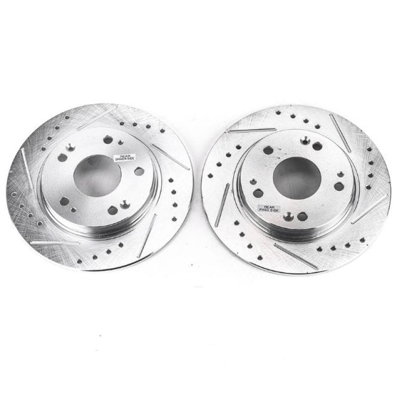 PowerStop — Power Stop 11-15 Honda CR-Z Rear Evolution Drilled & Slotted Rotors - Pair
PowerStop XPR