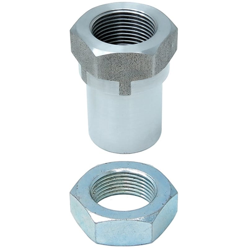 RockJock — RockJock Threaded Bung With Jam Nut 1 1/4in-12 RH Thread Set
Adapter Fitting Bung