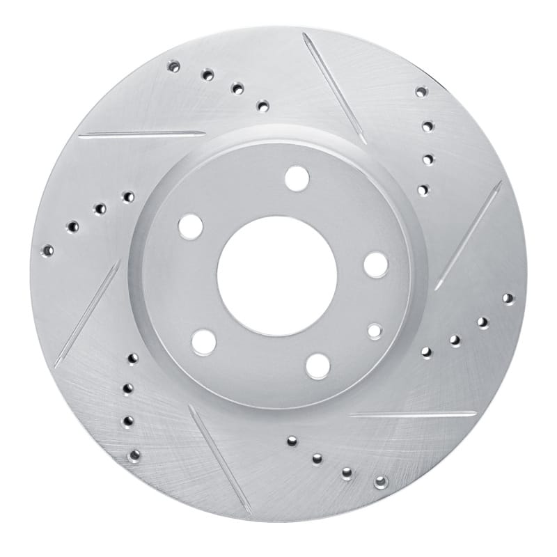 R1 Concepts — R1 13-19 Mazda CX-5 Front Right Drilled & Slotted Silver Brake Rotor
R1 Brake Rotor Drill